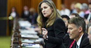 Chrystia Freeland to resign as MP Friday to take Ukraine role