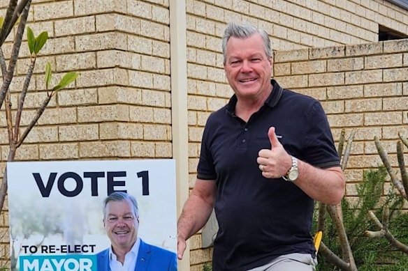 City of Canning Mayor Patrick Hall.