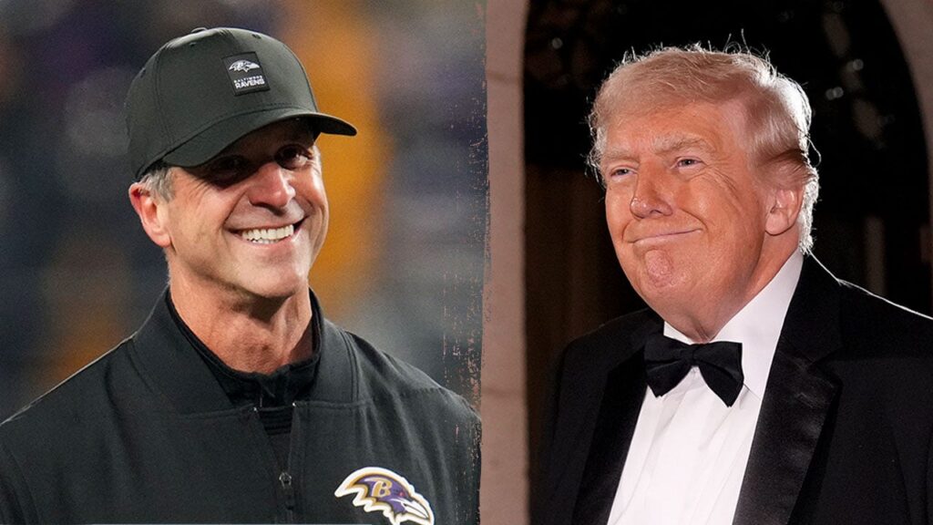 Trump tells NFL teams to ‘hire John Harbaugh, fast’ after Ravens firing decision