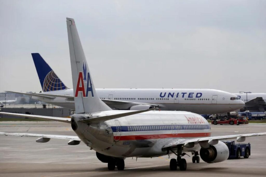 United and American Airlines hike up ticket prices at major US airport as rivalry heats up