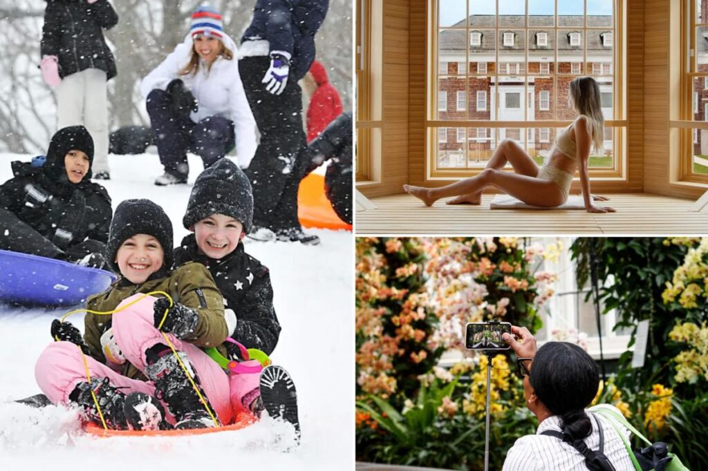 Winter Storm Fern is coming! How to make the most of a snowy weekend in NYC, from top sledding hills to the steamiest spas