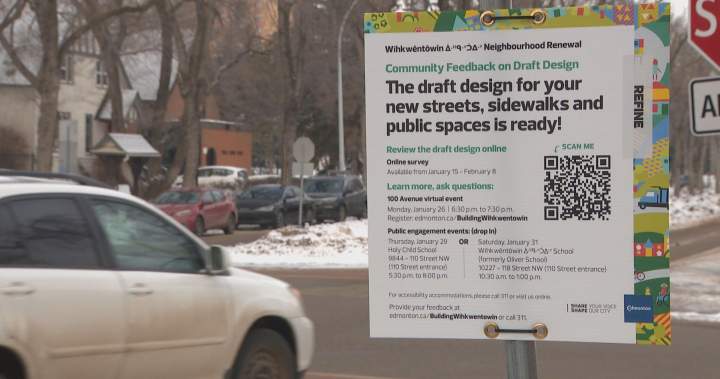 City of Edmonton seeks feedback on Wîhkwêntôwin neighbourhood renewal