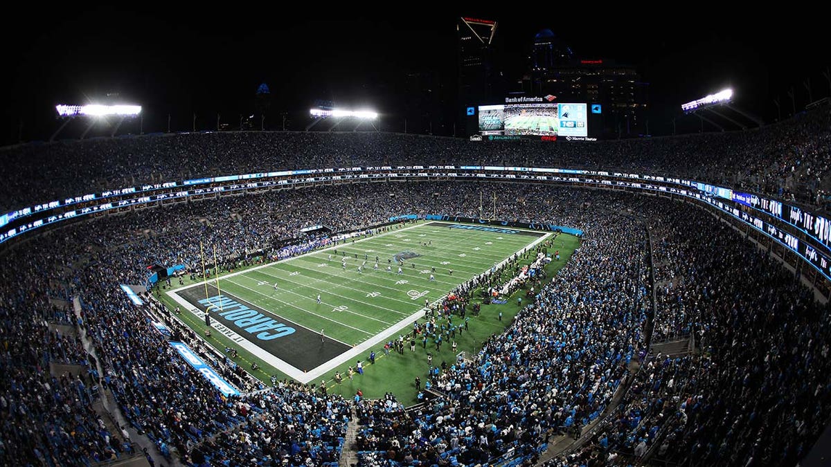 A general view Bank of America Stadium