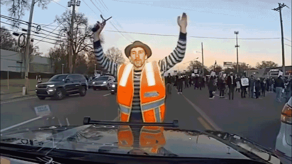 Tennessee Highway Patrol debunks viral claims protester was struck by trooper vehicle