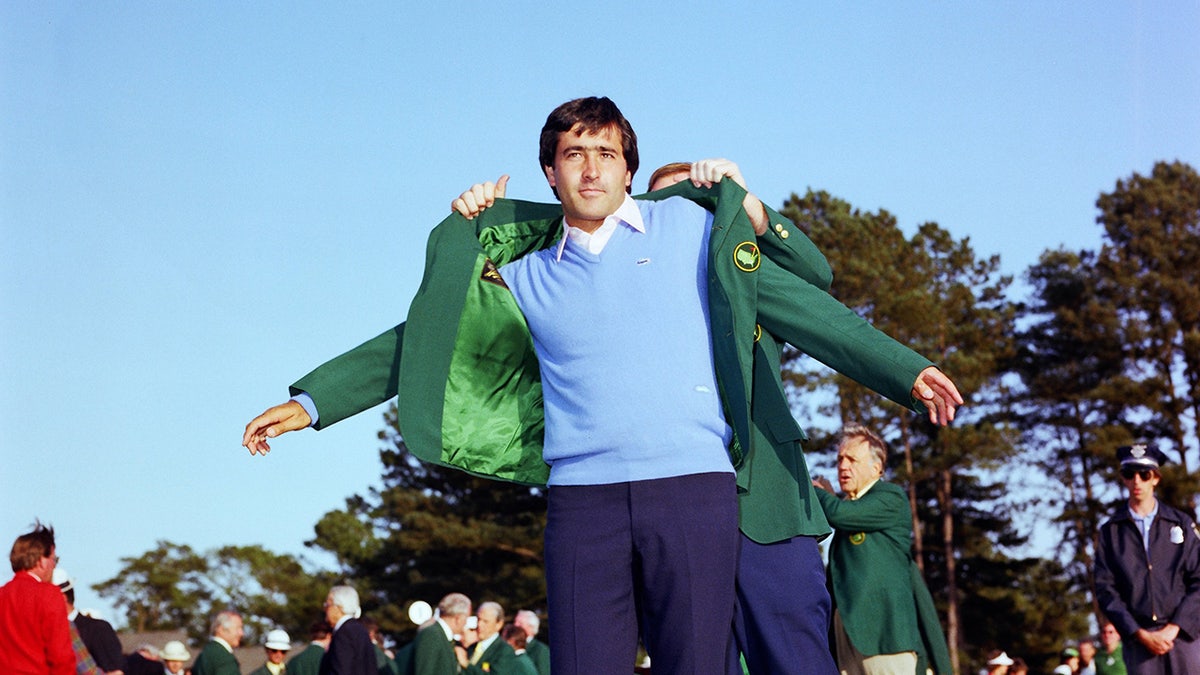 Seve Ballesteros green jacket