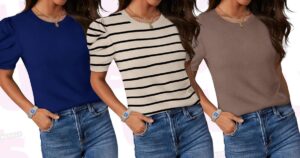 Shoppers Are Snapping up This Work-Friendly Top That ‘Visually Softens’ the Upper Arms