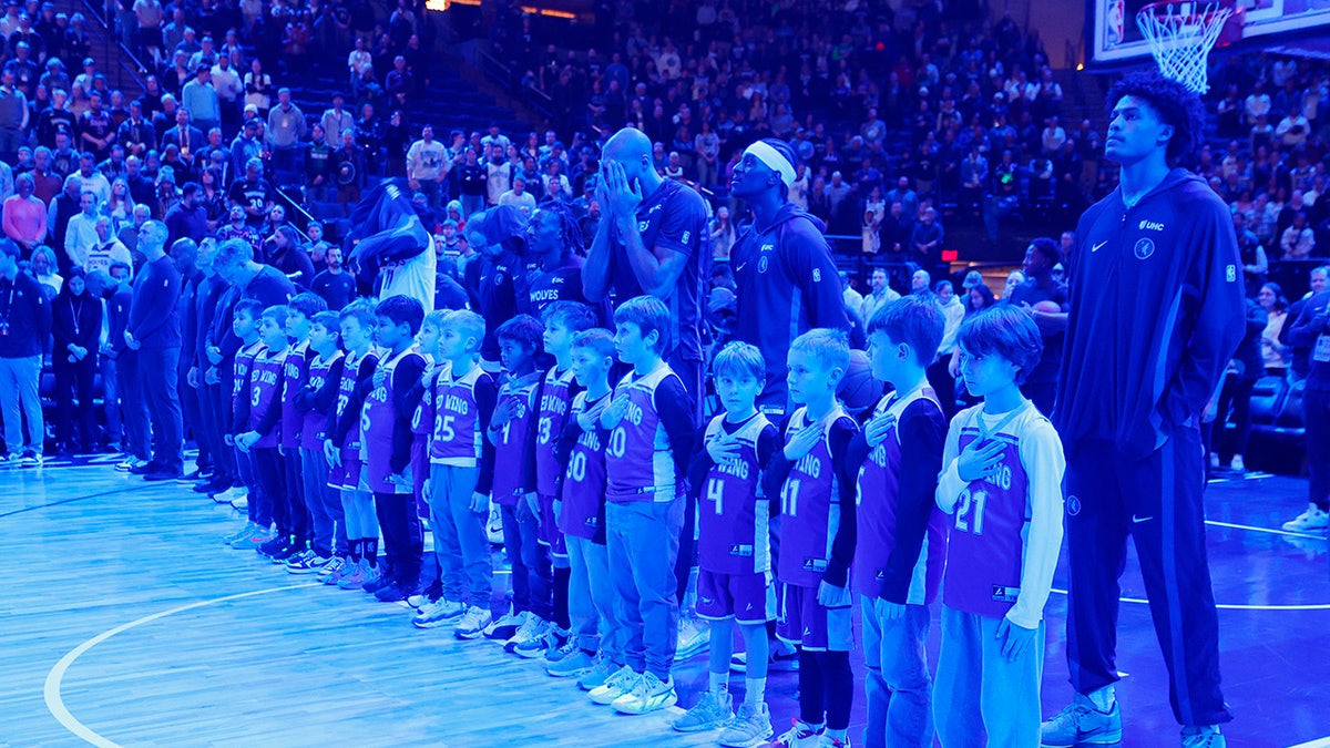 Timberwolves moment of silence
