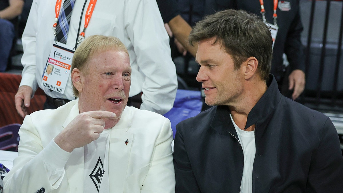 Tom Brady and Mark Davis talk
