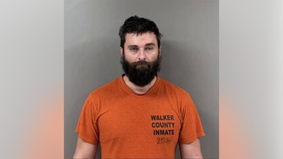 Jameson Boley in a booking photo from Walker County, Alabama