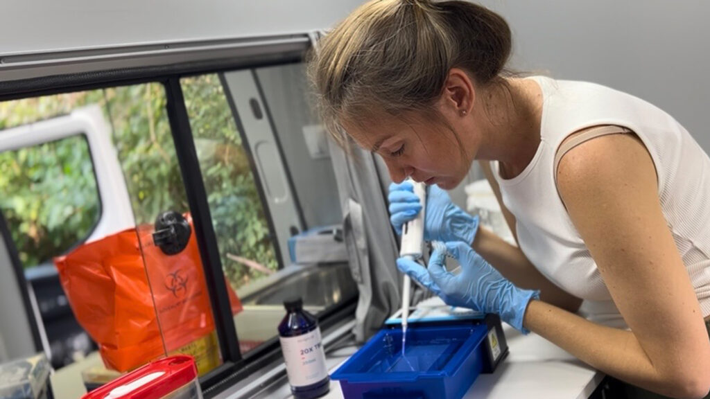 A lab on wheels is tracking HIV spread in war-torn Ukraine