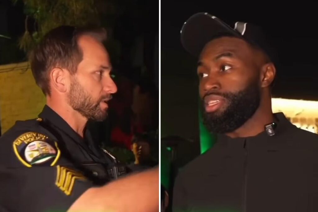 Jaylen Brown’s Beverly Hills event shut down by cops as Celtics star brutally slams city