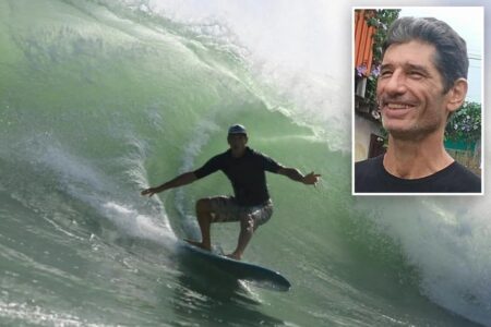 California surfing legend, 66, strangled and stabbed to death in Costa Rica, girlfriend, 31, zip-tied