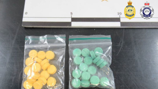 Metonitazene, a type of nitazene, intercepted by law enforcement officers in a parcel bound for the Northern Territory.