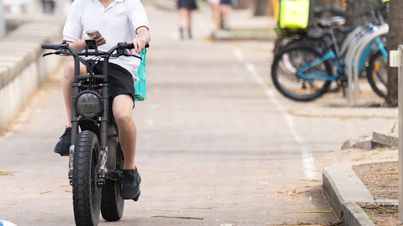 Rider critically injured after allegedly fleeing police