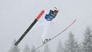 US ski jumper Ben Loomis avoids Olympic mishap after being struck by leaf blower on mountain