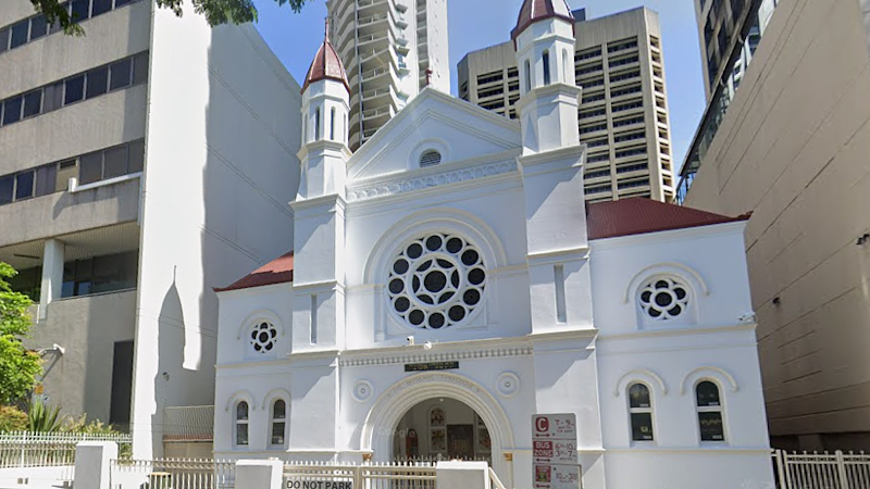 Brisbane Synagogue rammed by ute, Sunnybank man arrested