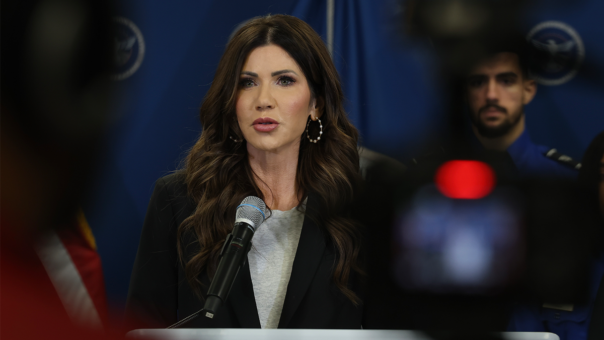 U.S. Secretary of Homeland Security Kristi Noem