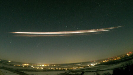 Metal pollution from a rocket reentry detected for the first time