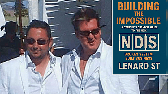 Husbands Lenard Swanepoel-Trollip and Christiaan Swanepoel-Trollip.