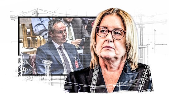 Fair Worl general manager Murray Furlong and Victorian Premier Jacinta Allan.