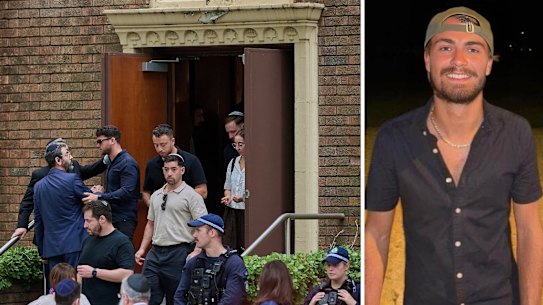 Dan Elkayam was farewelled at a service in Woollahra.