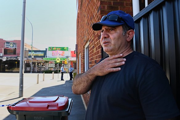 “[She] was in a terrible state”: Joseph Roussini called triple zero.