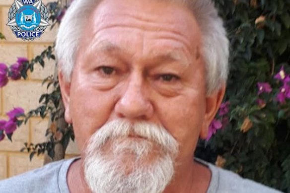 A photo of Barry Podmore circulated by police.