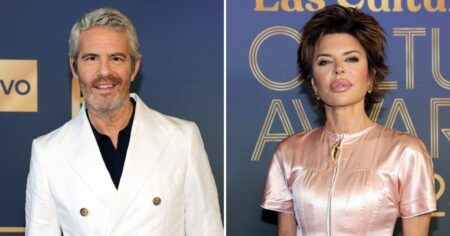 Andy Cohen Confronts ‘The Traitors’ Star Lisa Rinna for Burning His Book in Her Fireplace: ‘You Are So Extra’