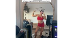 Lindsay Arnold Shows Off Her Growing Baby Bump and Abs at 23 Weeks Pregnant