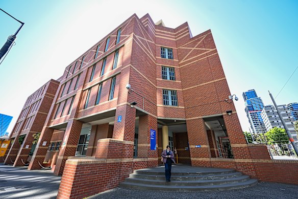 Melbourne Assessment Prison in Spencer Street.
