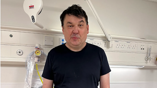 Comedian Graham Linehan said police met him at Heathrow and arrested him for his posts on social media.
