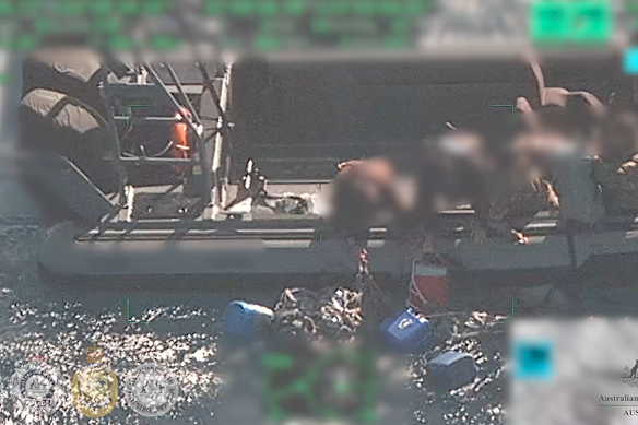 The drugs were located about 11 nautical miles off the coast of Two Rocks, a northern Perth suburb.