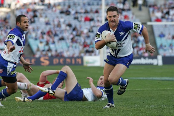 Brent Sherwin, the halfback for the Bulldogs’ 2004 premiership team, was “devastated” by the shooting.