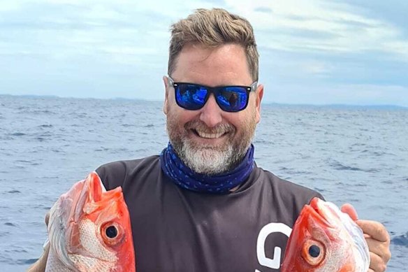 Nine News has identified the missing man as 44-year-old Ash Haigh.