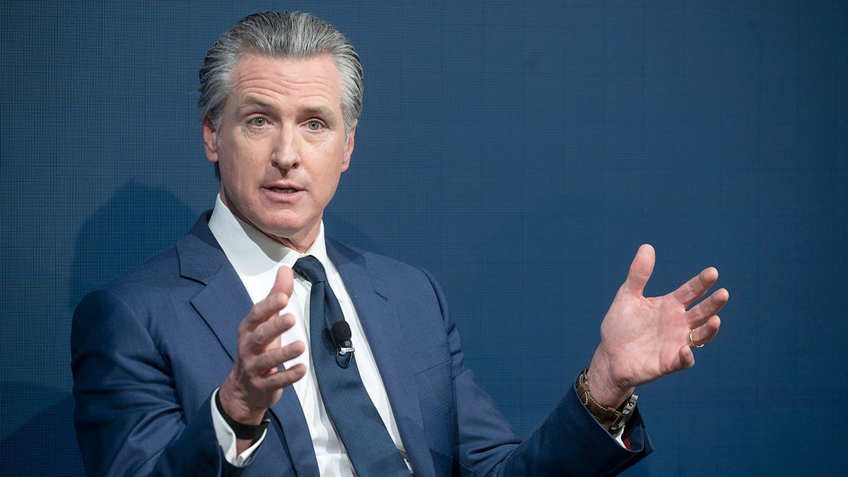 California Gov. Gavin Newsom