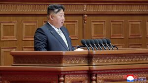 North Korea’s Kim Jong Un re-elected as ruling party leader
