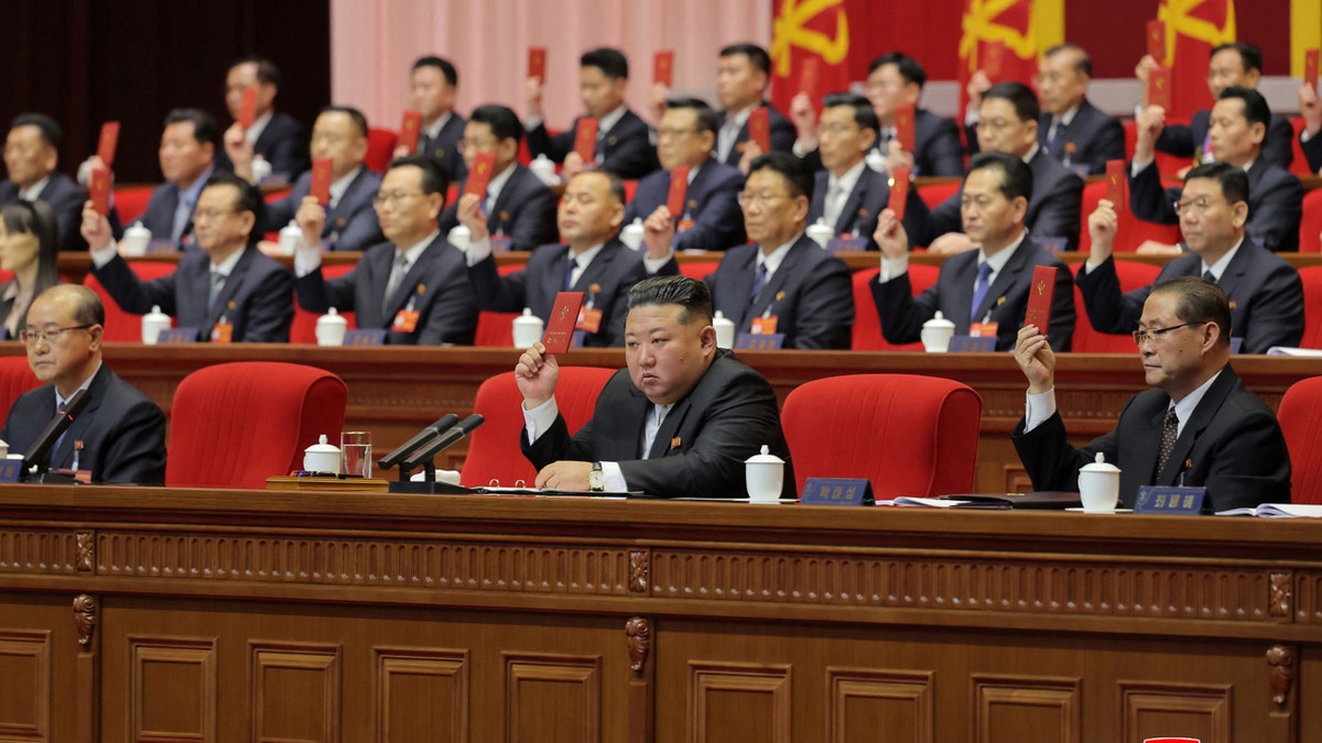 North Korea ruling Workers' Party re-elects Kim Jong Un as general secretary