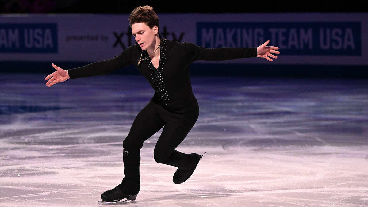 Maxim Naumov performs in January 2026