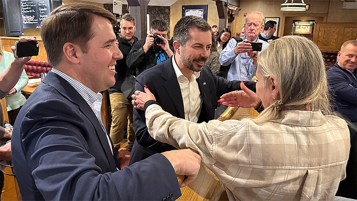 Pete Buttigieg and Chris Pappas in New Hampshire