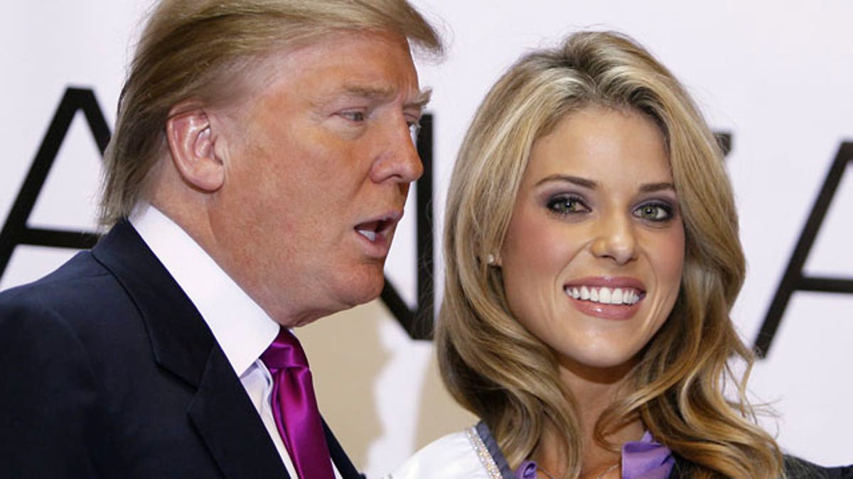 Trump and Carrie Prejean