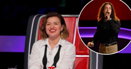 The Voice’s Kelly Clarkson Declares She’s ‘In Love’ With a Contestant After His ‘Sexy’ Performance