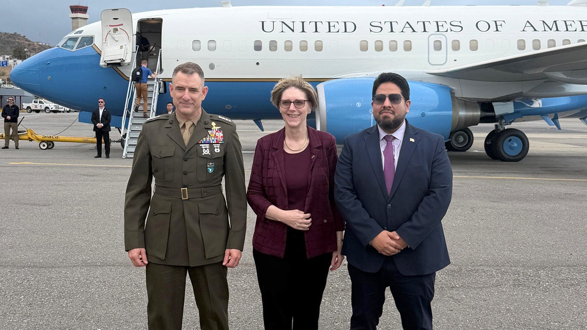 Francis Donovan, Laura Dogu and Joseph Humire in Venezuela