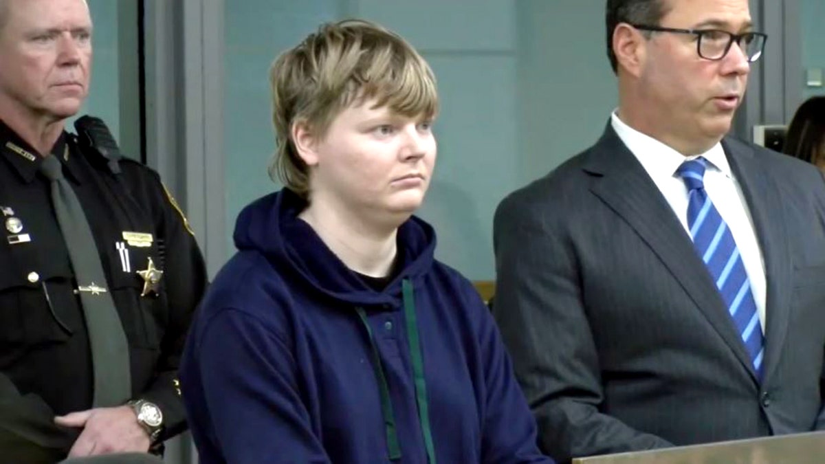 William DeFoor in court with attorney