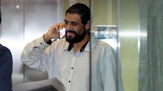 Sacked Transport official Ibrahim Helmy is released from custody on November 7 after his 17th day in the witness box at ICAC.