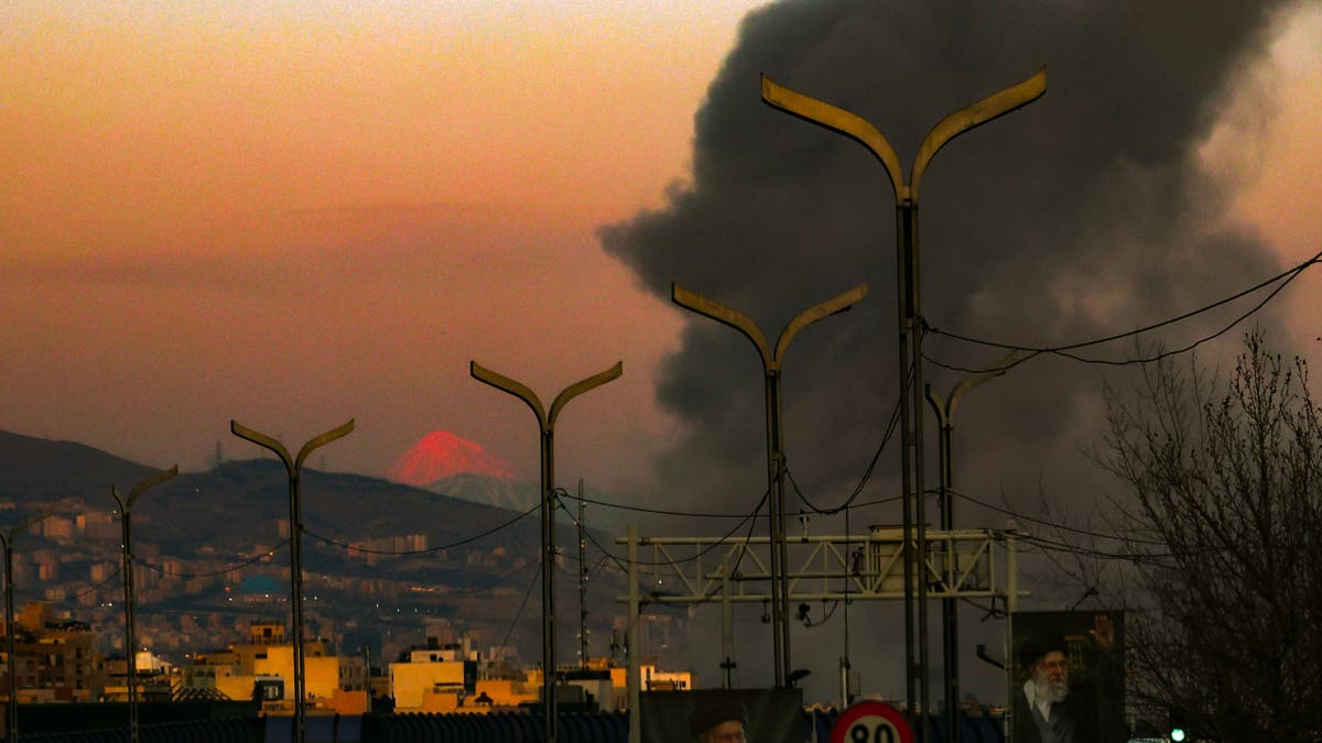 Explosions over Tehran on Friday
