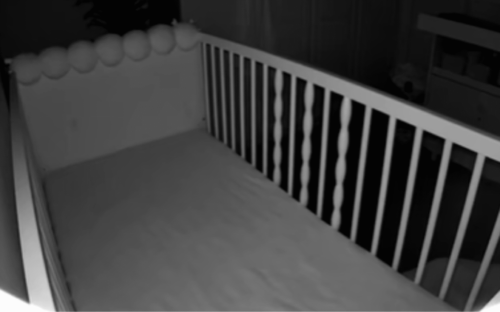 Dad Woken Suddenly at 1 A.M., Panic When Sees Daughter Missing on Baby Cam