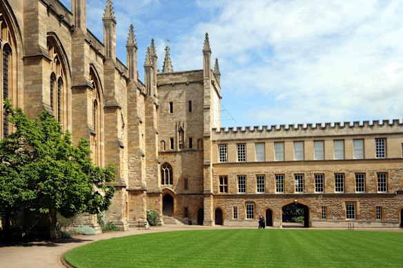 Competition is tough for places at Oxford University.