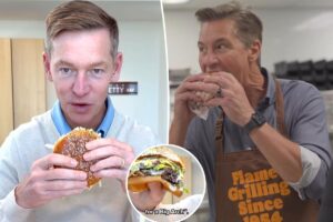 Burger King President hilariously trolls McDonald’s CEO’s viral taste test video in a battle of the burgers