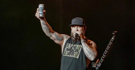 Brantley Gilbert Explains Why He Performed at Turning Point USA’s Halftime Show (Exclusive)
