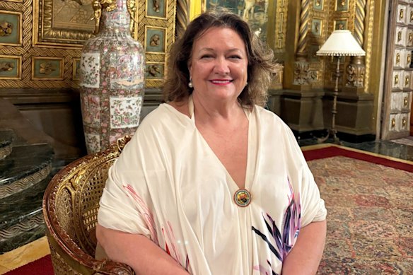 Gina Rinehart is one of the most prominent cattle farmers in the Northern Tablelands.